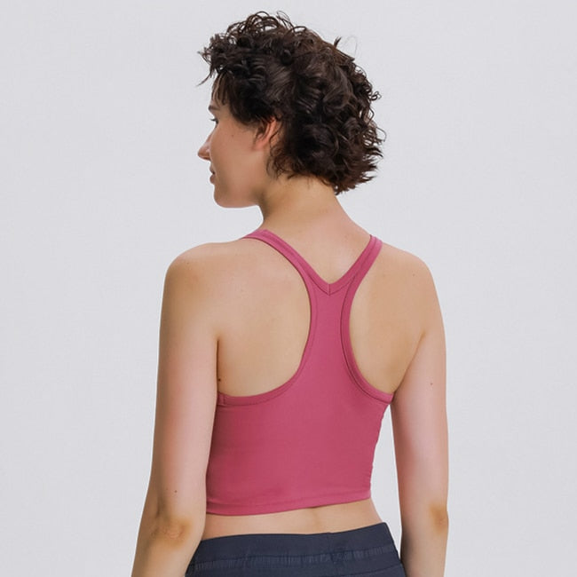 MOTION Women Padded Sports Bra Buttery Racerback