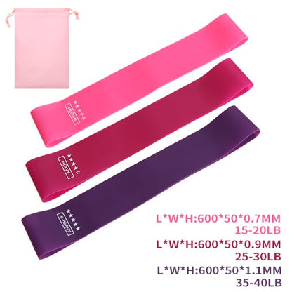 Yoga CrossFit Resistance Bands 5 Level Rubber Pull Rope