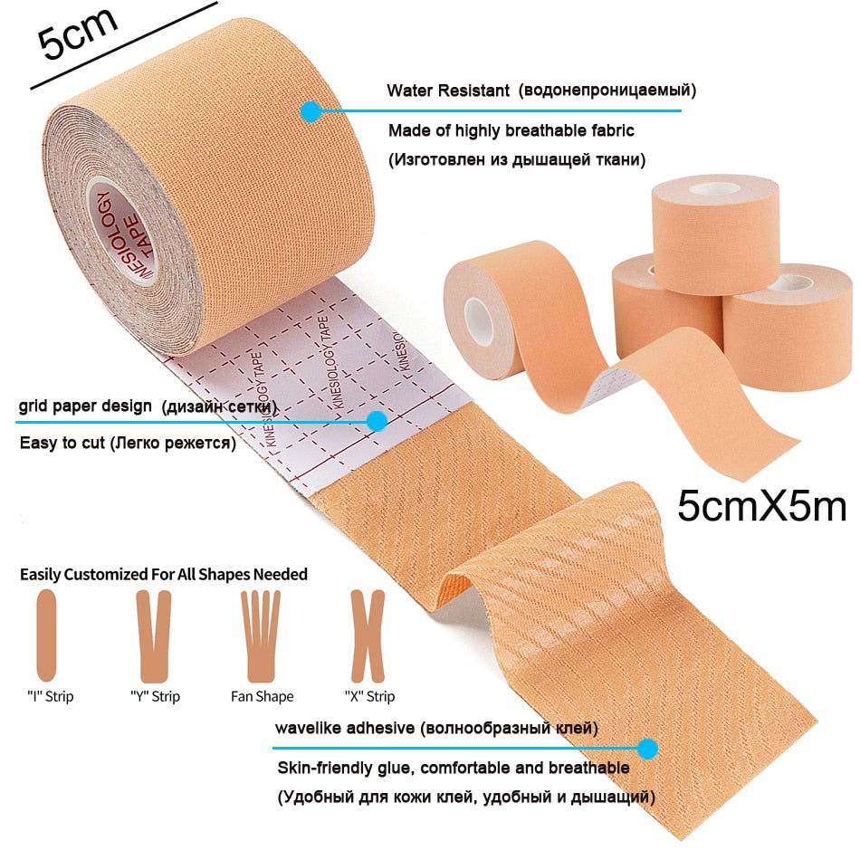 Kinesiology Tape Athletic Recovery Elastic Tape