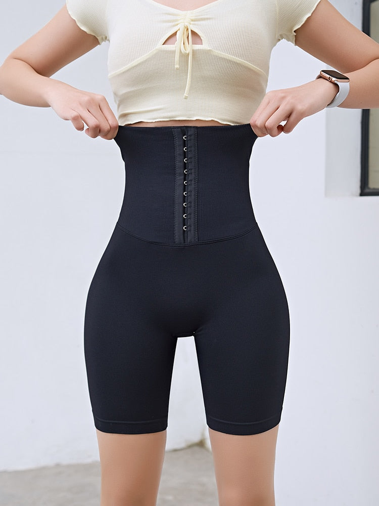 Women Corset Push Hip Postpartum High Waist Yoga