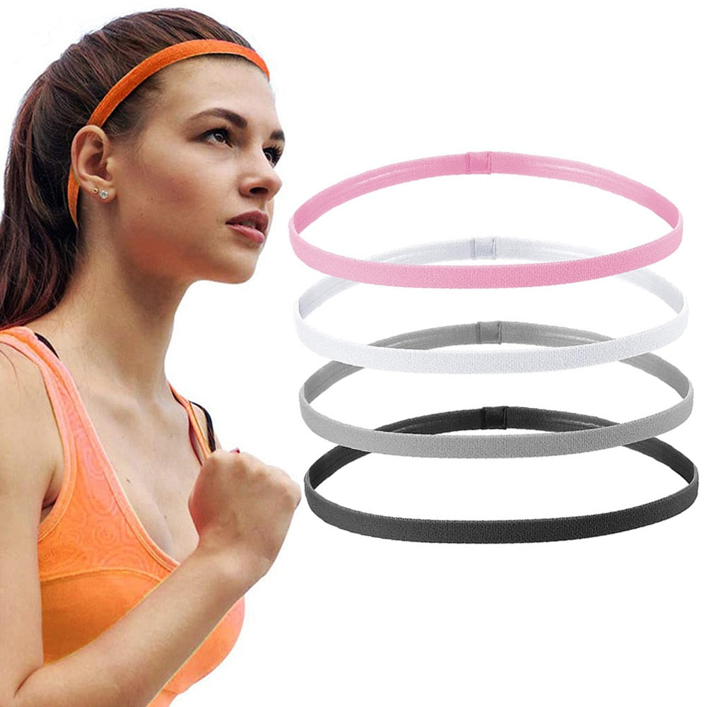 Thick Non-Slip Elastic Sport Headbands Yoga Hair Bands