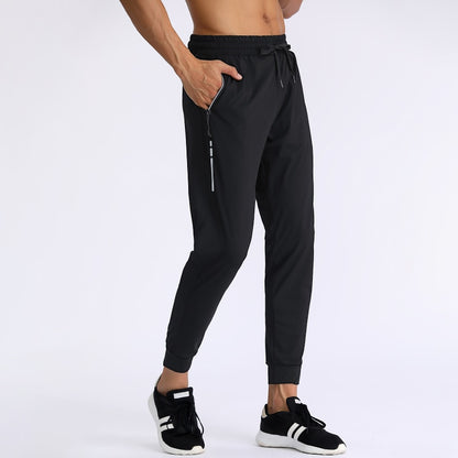 Gym Sweatpants Man Thin Fitness Trousers Slim Fit