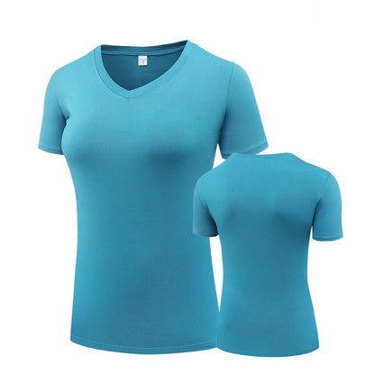 Fitness Women Shirts Quick Drying T Shirt Elastic