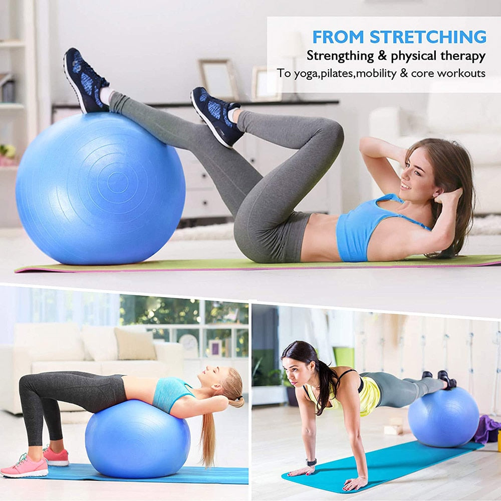 Sport Yoga Balls Gym Fitball Exercise Pilates