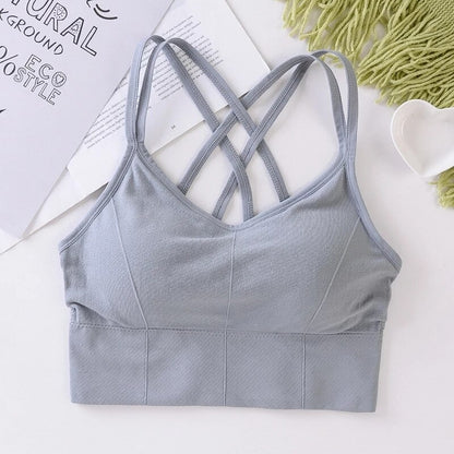 Women Yoga Sport Bra Women Shockproof Sports