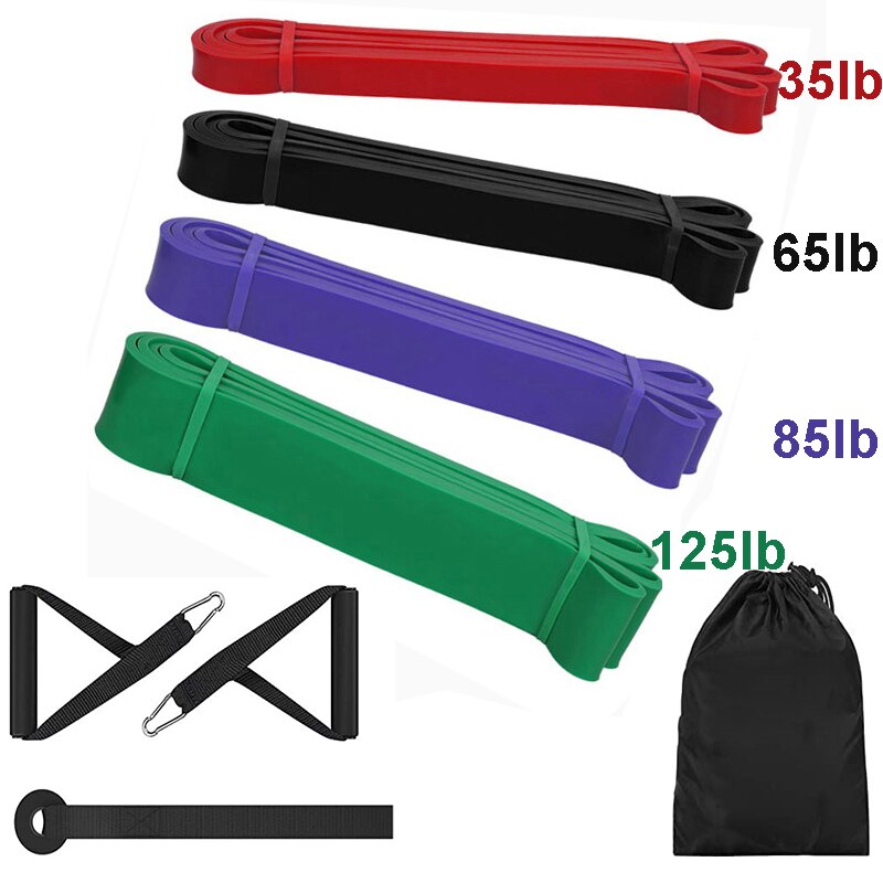 Pull Up Power Resistance Band Set Elastic Exercises