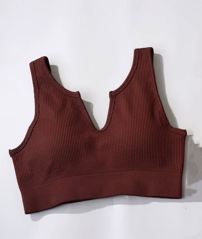 Ribbing Seamless Sport Set Women Two Piece