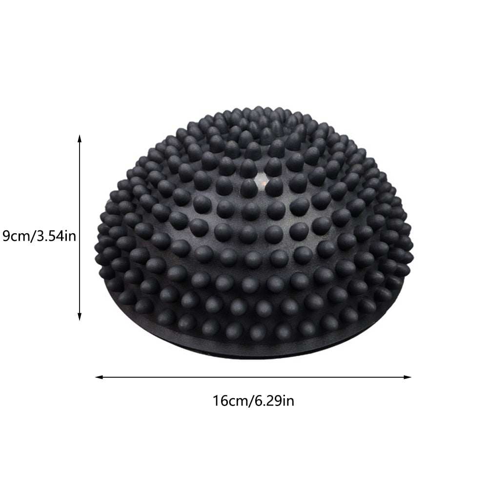 Half Sphere Yoga Balls PVC Inflatable Foot Massage