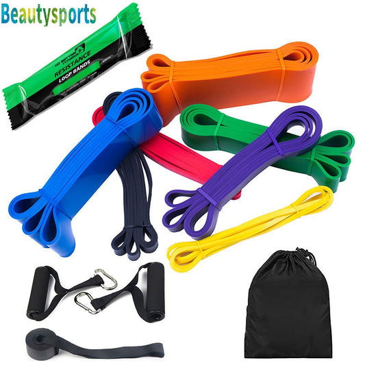 Fitness Band Pull Up Elastic Bands Rubber Resistance Loop