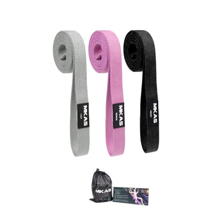 Fitness Long Resistance Bands Workout Fabric Set