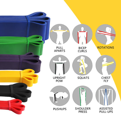 Heavy Duty Latex Resistance Band Exercise Elastic Band