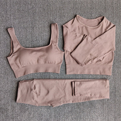 Yoga Set Seamless Women's Sportswear Workout