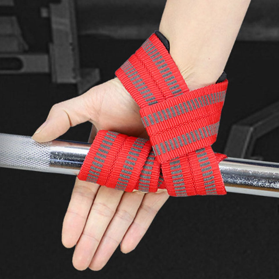 Weight lifting Wrist Straps Fitness Bodybuilding Training