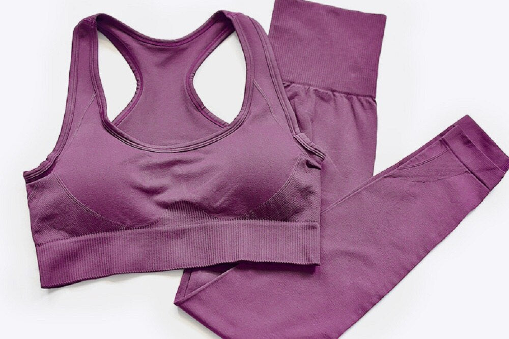 Workout Clothes For Women Seamless Yoga Set