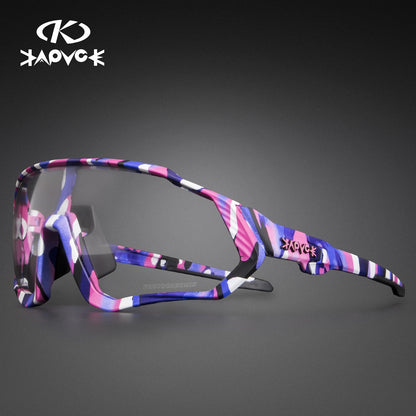 Photochromic Cycling Sunglasses Men Women Sport Road