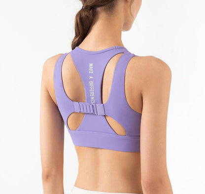 Women Support Shockproof Sport Bra High Impact