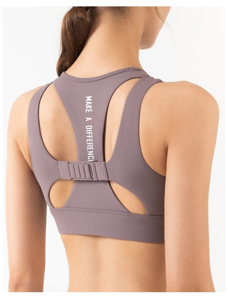 Women Support Shockproof Sport Bra High Impact