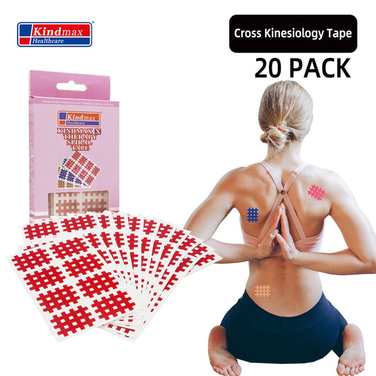 20 Sheets Kinesiology Cross Tape Physical therapy