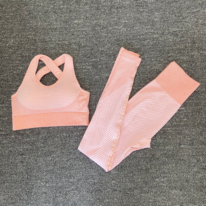 Women Yoga Set Gym Clothing Female Sport Fitness