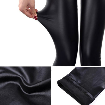 Sexy Legging Punk Black Skinny Pants Fashion