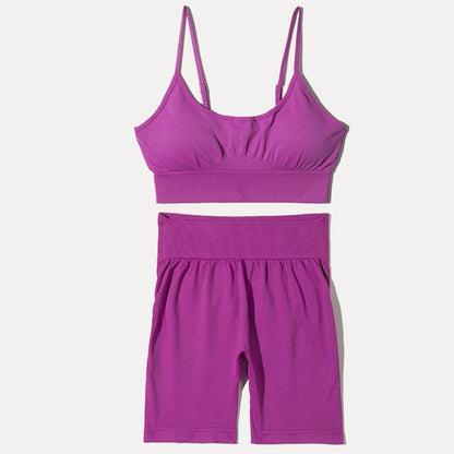 Seamless Yoga Set High Waist Sportwear Women Set