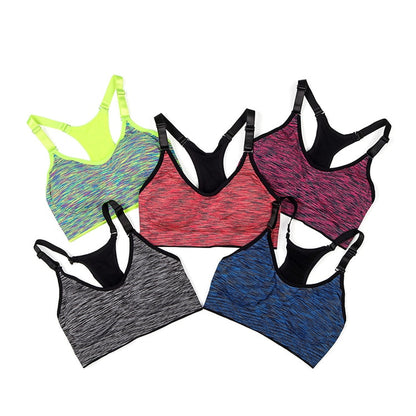 Shockproof  Wireless Sports Bra Top Women