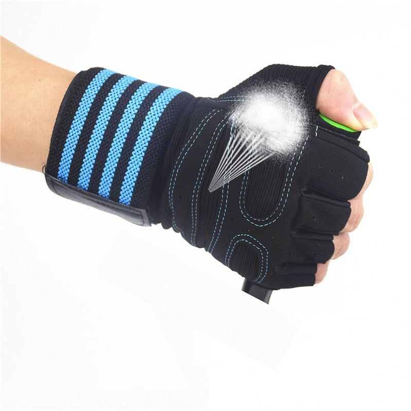 Weightlifting Gloves with Wrist Support