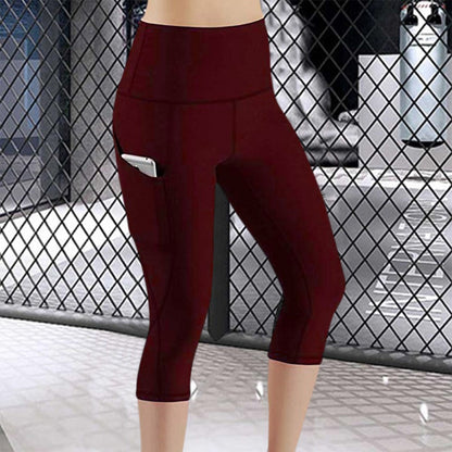 Women yoga Leggings With Pocket Push Up Jogging