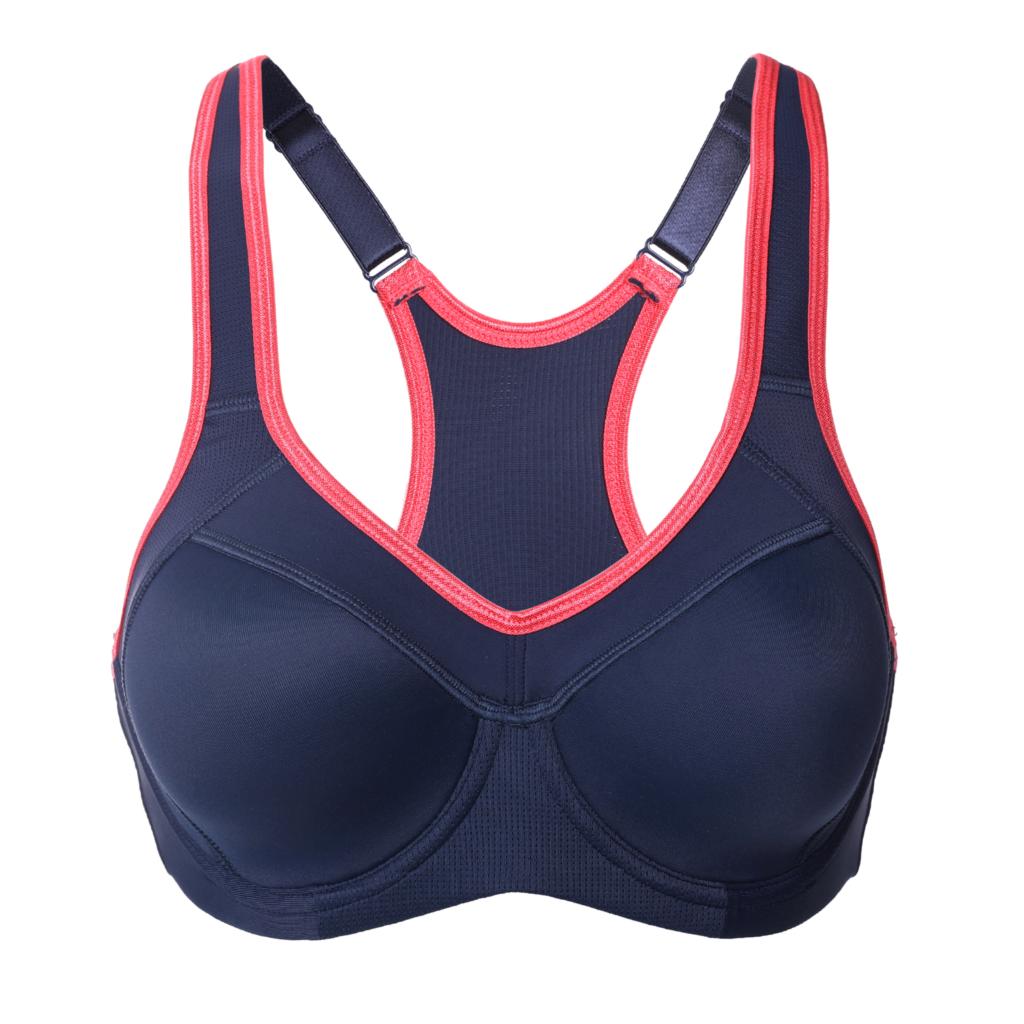 Sports Bra Women Polyamide Full Support High Impact