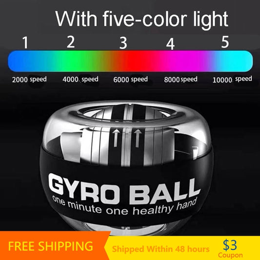 Strengthener Force Power Wrist Ball Spinning Wrist