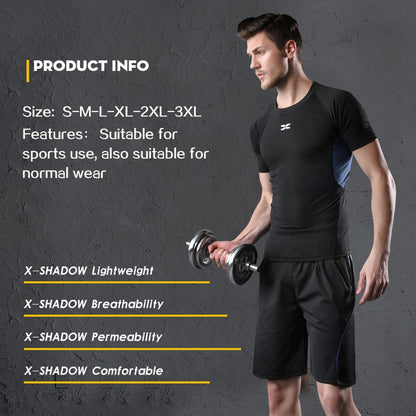 Tracksuit Gym Fitness Compression Sports Suit Clothes