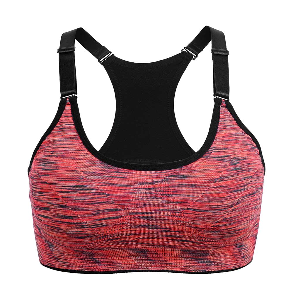 Women Sports Bra Adjustable Spaghetti Strap Padded