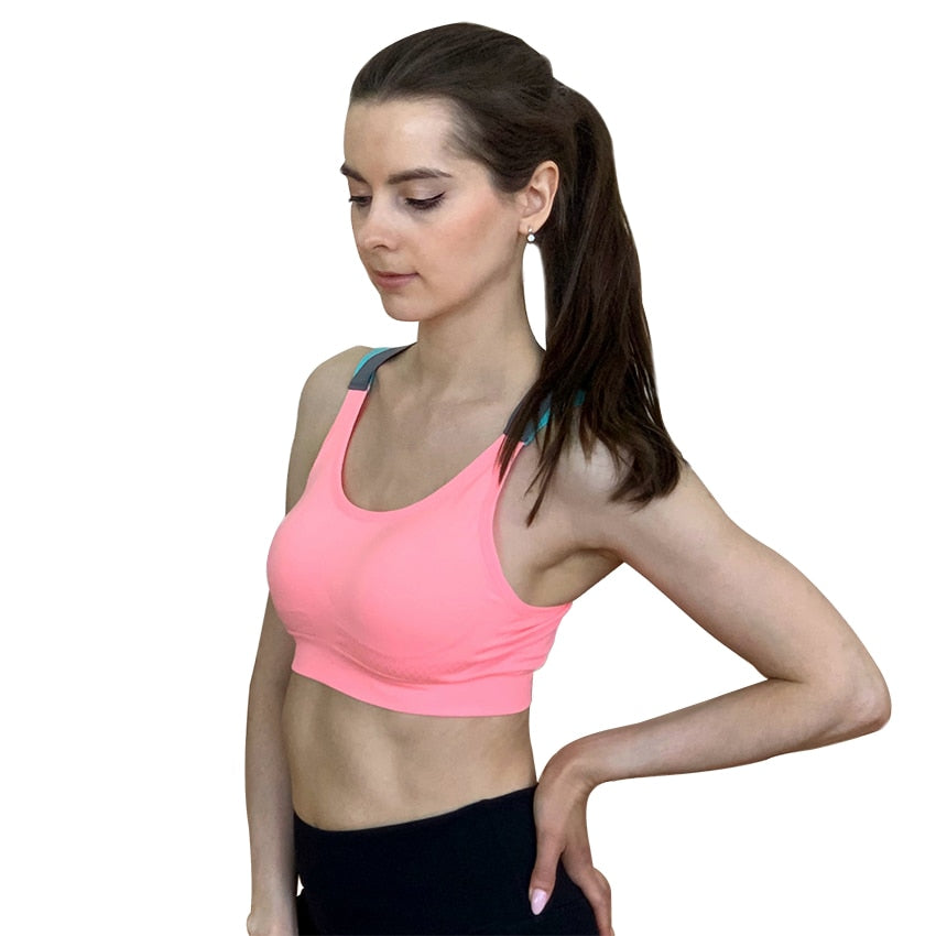 Lovely Push Up Sports Bra For Women