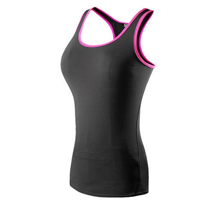 Quality 15% spandex Fitness Sports Yoga Shirt Quickly Dry