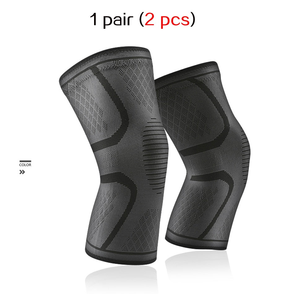 Elastic Knee Pads Nylon Sports Kneepad Fitness