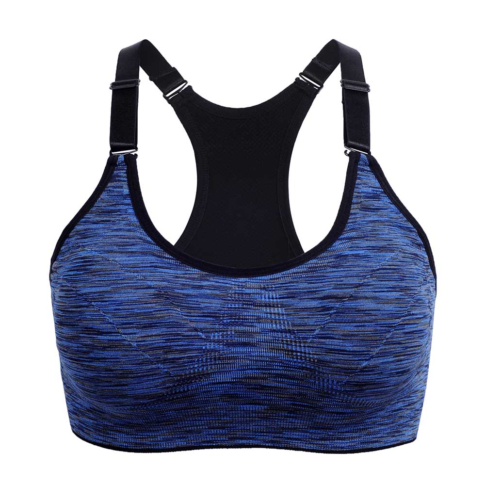 Women Sports Bra Adjustable Spaghetti Strap Padded