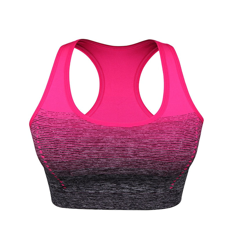 Gradient High Stretch Sports Bra for Women Quick Dry