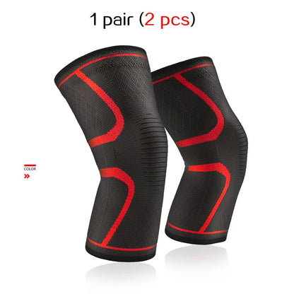 Elastic Knee Pads Nylon Sports Kneepad Fitness