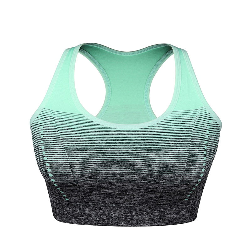 Gradient High Stretch Sports Bra for Women Quick Dry