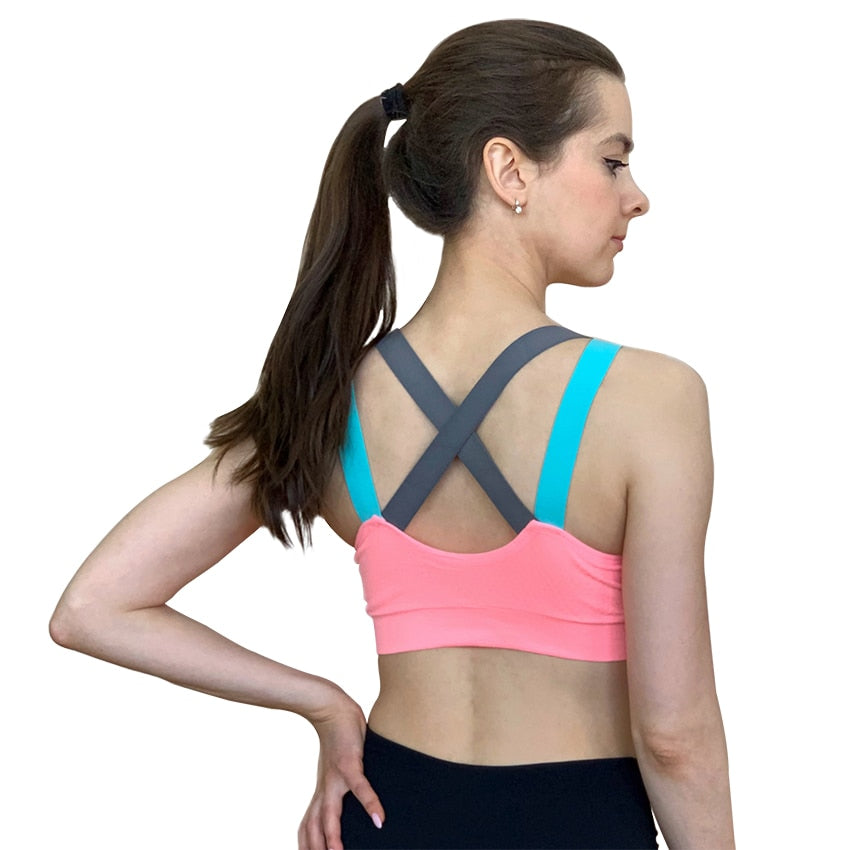 Lovely Push Up Sports Bra For Women