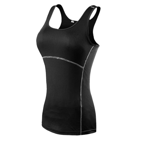 Women Fitness Sport Yoga Shirt  Sleeveless Sportswear