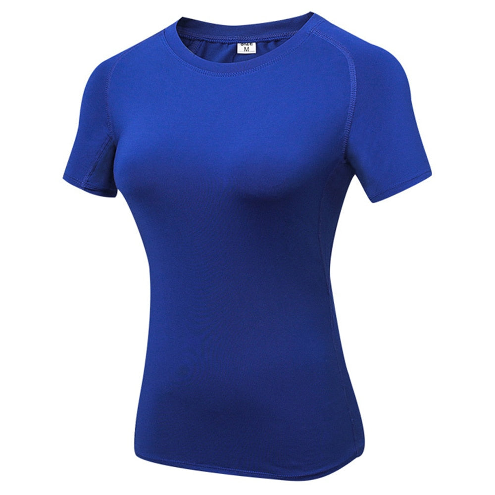 Fitness Women Shirts Quick Drying T Shirt Elastic