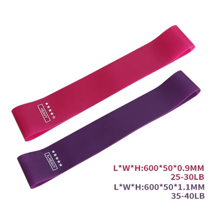 Yoga CrossFit Resistance Bands 5 Level Rubber Pull Rope