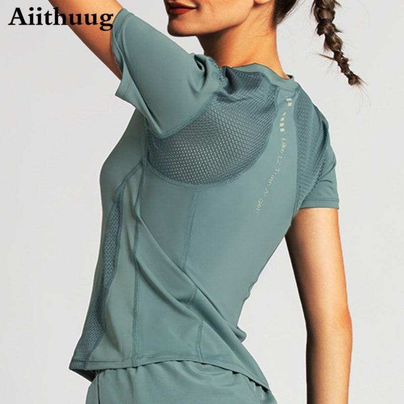 Women Gym Top Women Workout Shirt Quick Dry Fitness