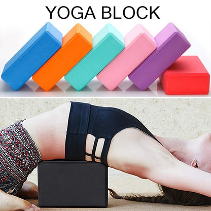 Yoga Blocks Cubes Bricks Bolster Pillow Cushion