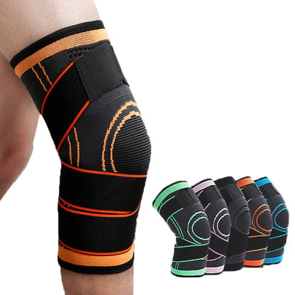 Sports Men Compression Knee Brace Elastic Support Pads