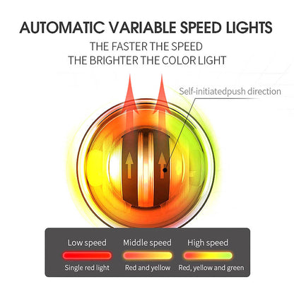 LED Gyroscopic Powerball AutoStart Range Gyro Power