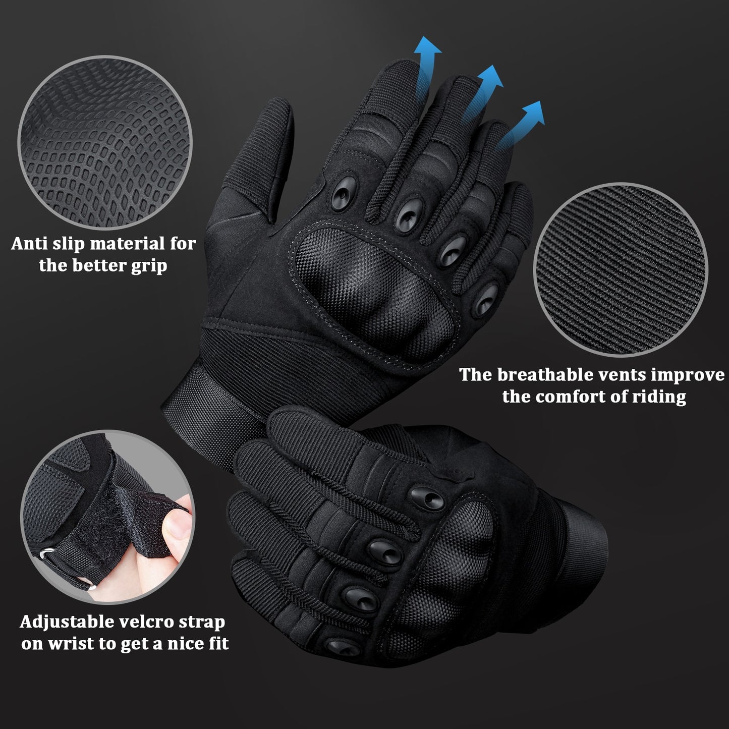 Motorcycle Tactical Glove Sport Gloves Full Finger