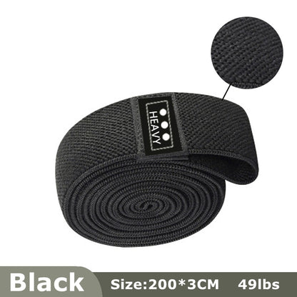 Long Resistance Loop Band Set Unisex Fitness Yoga