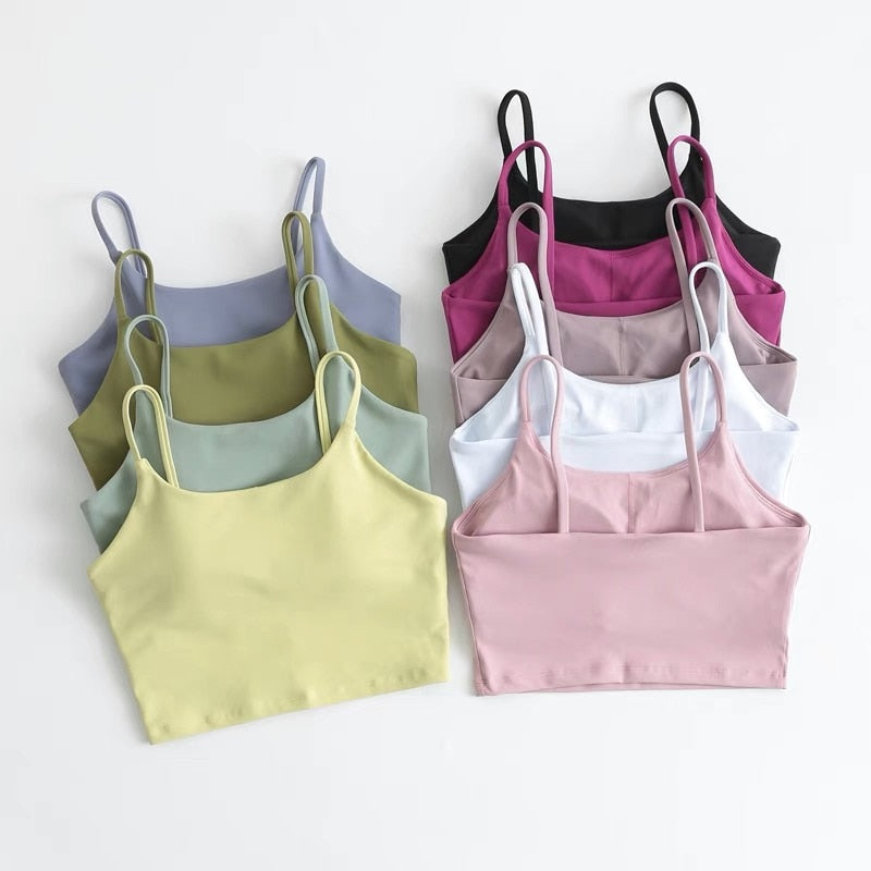 ESSENTIAL Push Up Padded Gym Fitness Bras